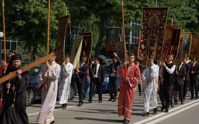 Icoana Făcătoare de Minuni de la Durău, la Slobozia