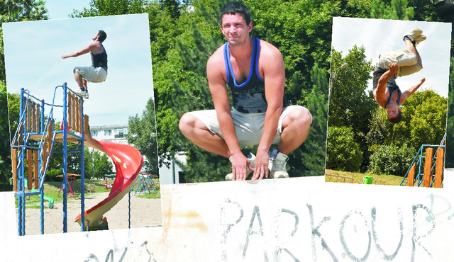 Primul PRACTICANT de PARKOUR din Slobozia