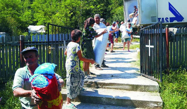 Episcopia Sloboziei și Călărașilor sprijină sinistrații din Oltenia