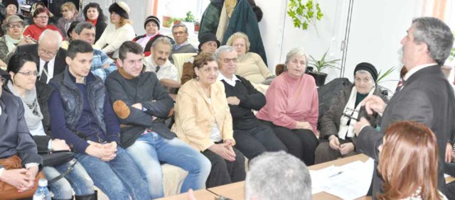 Stoica a dezbătut bugetul orașului cu pensionarii din dotare