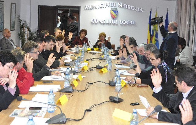 Primăvara «roșie» din Consiliul Local Slobozia