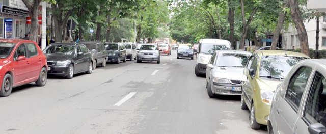 Traficul auto sufocă Slobozia