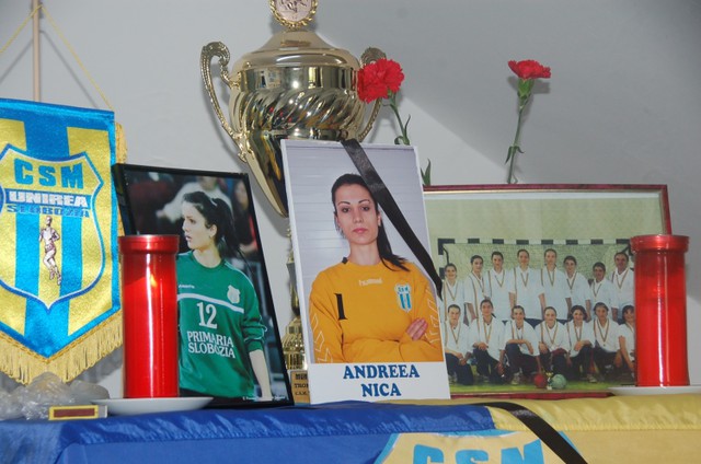 Portarul Andreea Nica a murit în accidentul de la Clinceni