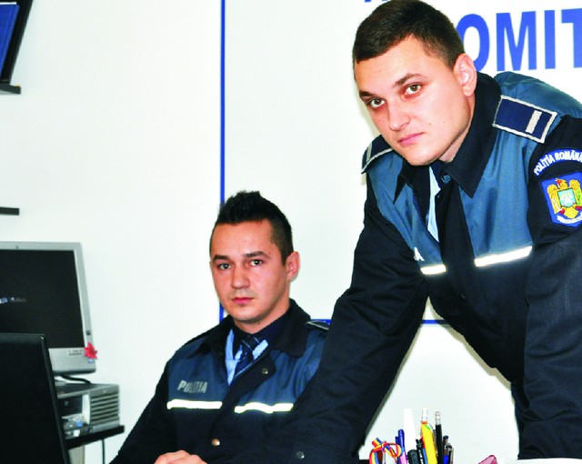 Călin și Valentin, exponenții unei noi generații de polițiști