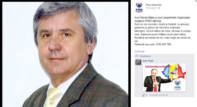 Marian Balea, cameleonul politic de la Țăndărei