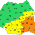 Ialomița: Cod Portocaliu de viscol și ninsori