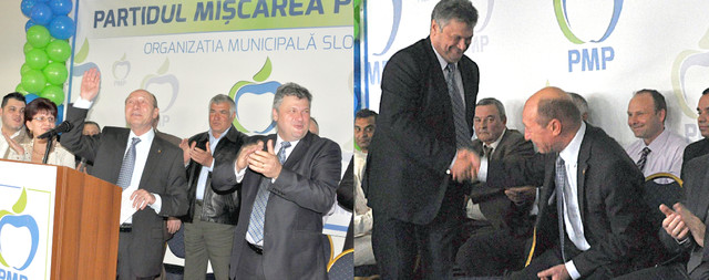 Slobozia: Băsescu i-a făcut campanie lui Paros