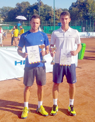 Radu Popa, pe podium la dublu