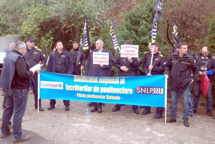 Protest la Penitenciarul Slobozia