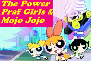 Fetițele Power Praf și păpușarul Mojo Jojo