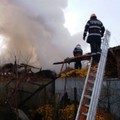 Incendiu la Munteni Buzău