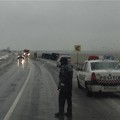 Cisternă cu GPL, derapată între Căzănești și Balaciu