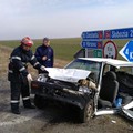 Trei persoane, rănite într-un accident rutier între Țăndărei și Giurgeni