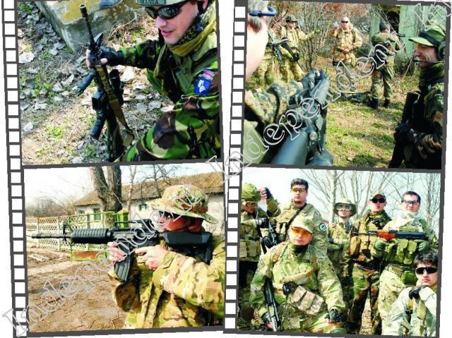 Slobozia, zonă de conflict armat pentru «militarii» AIRSOFT
