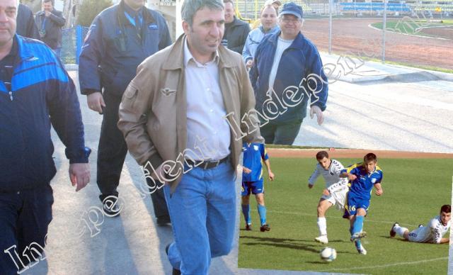 Gheorghe Hagi, la Slobozia