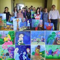Donație de tablouri la Spitalul Slobozia