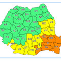 Un nou Cod Portocaliu de viscol și ninsori în Ialomița!