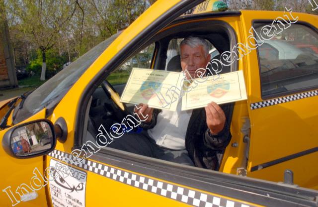 Polițistul Tilimon face legea în taximetrie pe ruta Slobozia-Amara