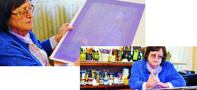 Maria Unțanu, grafician de șevalet