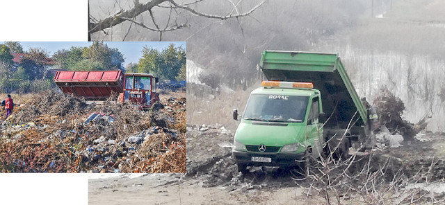 Groapa de gunoi din «zona umedă Draga»