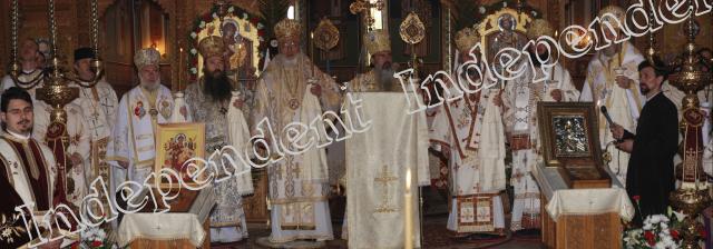 Un sobor de șapte episcopi, slujbă de pomenire pentru Preasfințitul Părinte Damaschin