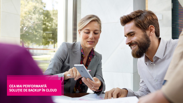 Telekom Cloud Backup, soluția performantă care protejează datele companiilor împotriva pierderii sau deteriorării. Testeaz-o acum și datele companiei tale vor fi în siguranță!