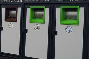 Slobozia colectează selectiv deșeurile menajere