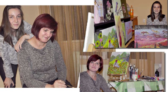 Pictorițele lumii trecătoare