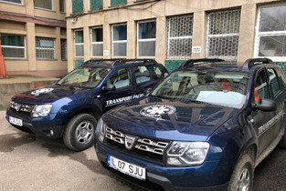 Mașină a Spitalului Slobozia, implicată într-un accident la Dridu
