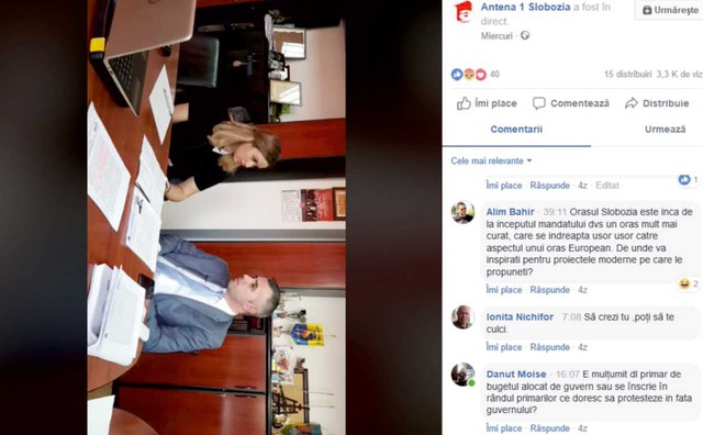 Adrian Mocioniu susține audiențe cu «susu-n jos»