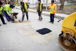 DADP Slobozia asfaltează «la rece»
