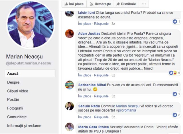 Marian Neacșu, «modelul politic» al anului 2019