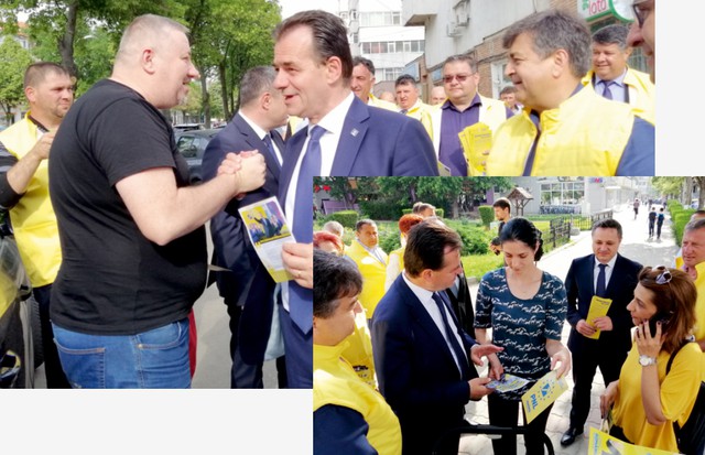 Miting electoral organizat de PNL Ialomița la Slobozia