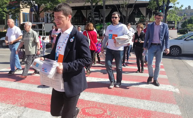 Caravana Alianței 2020 USR PLUS, la Slobozia