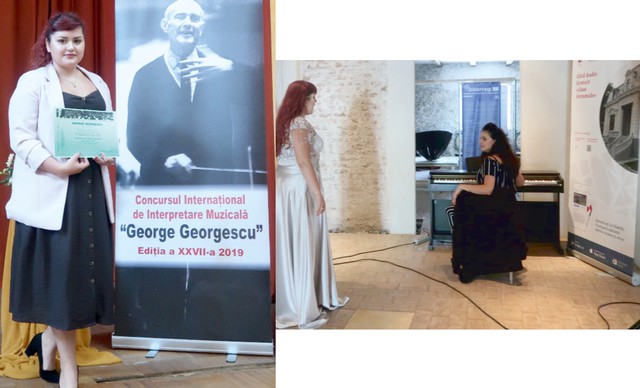 Ariana Gălbenuș, soprană la 17 ani