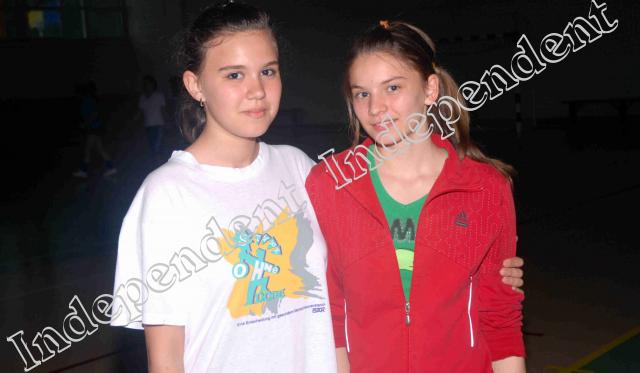Adriana Nicolae și Adina Nistor, handbal, CSS Slobozia