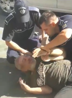 S-a întâmplat la Slobozia: Bruscați de polițiști!