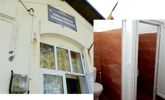 Oficialii județului au inaugurat toalete de 200 mii de lei la Mărculești