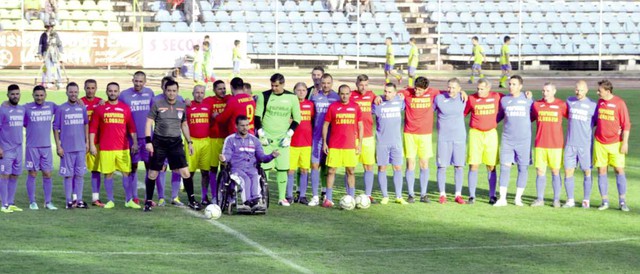 Meci caritabil pe Stadionul «1 Mai» din Slobozia