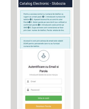 Catalogul electronic, al doilea an de implementare