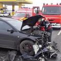 Coșereni: Accident rutier cu 3 autoturisme