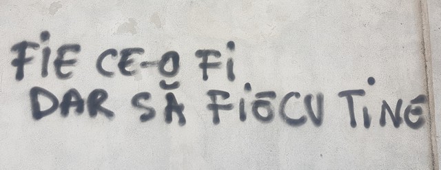 Slobozia: Iubire pe pereți de «Ziua Îndrăgostiților»