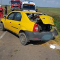 Smirna: S-au răsturnat cu mașina într-un șanț