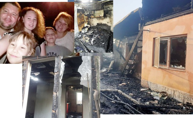 Familia Anghel așteaptă să se întoarcă acasă