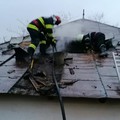 Incendiu la o casă din Gheorghe Doja