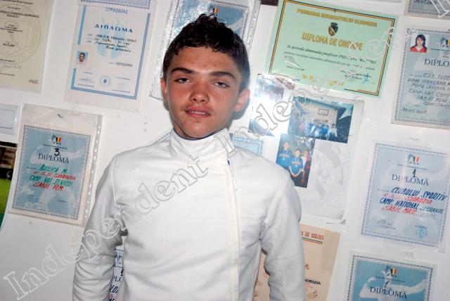 Claudiu Nenovici, scrimă, CSS Slobozia