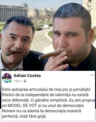 Senatorul Adrian Costea suferă de «beția Puterii»