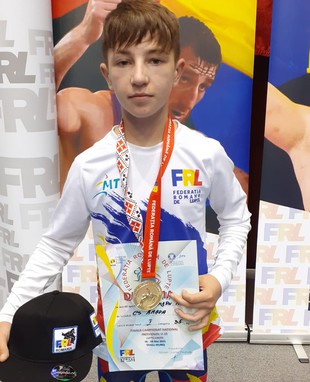 Alexandru Minea, campion național U15