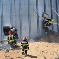 Pompierii din Urziceni, 24 de ore de luptă cu flăcările la Glodeanu Siliștea
