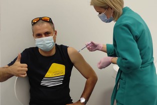 Procentul de vaccinare în Ialomița este de 17,04%